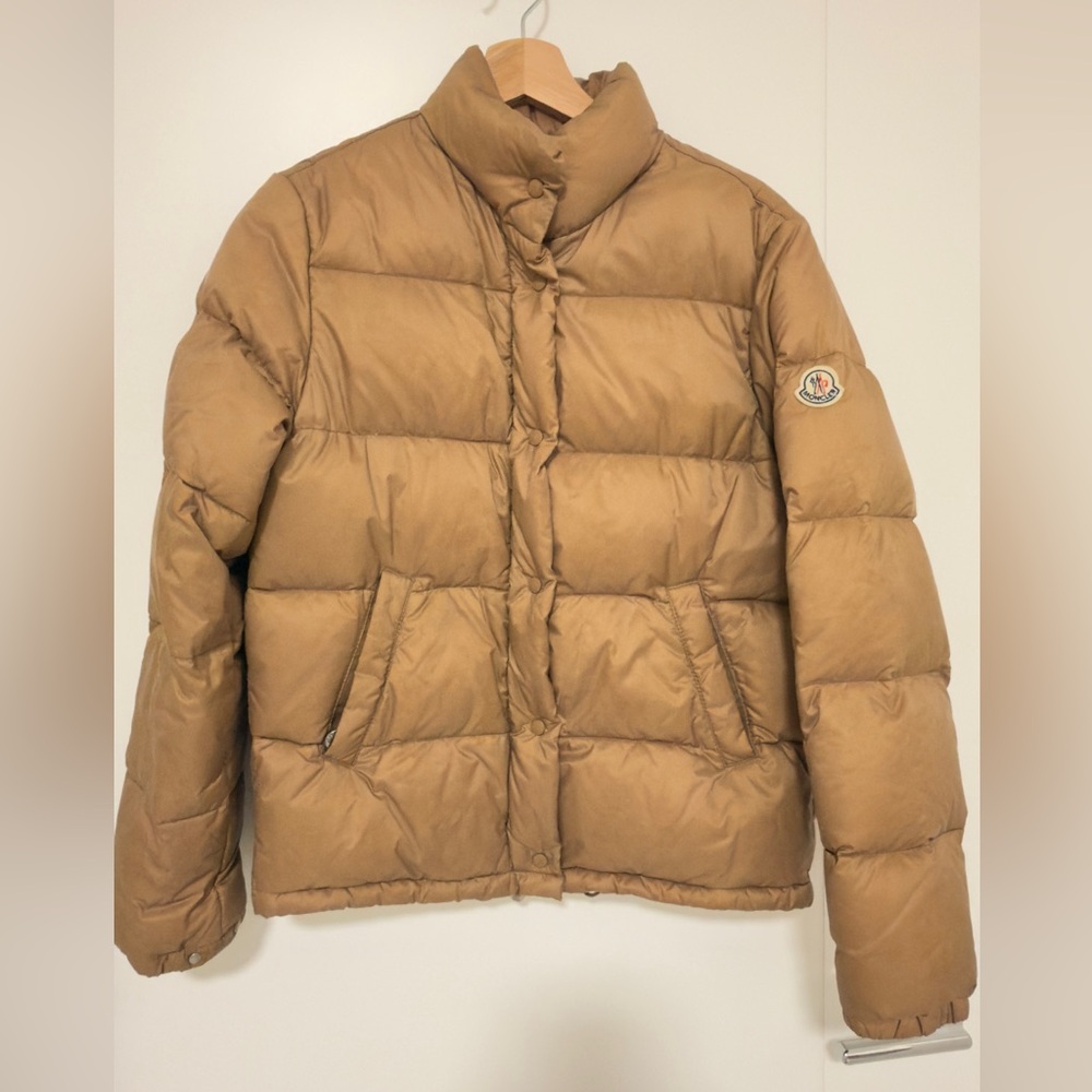 Moncler Tan Quilted Jacket